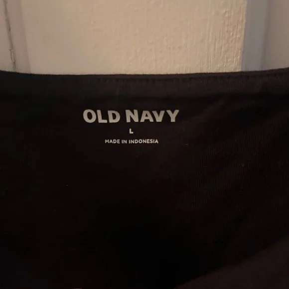 Old Navy Black Cotton Bodysuit - Picture 2 of 4